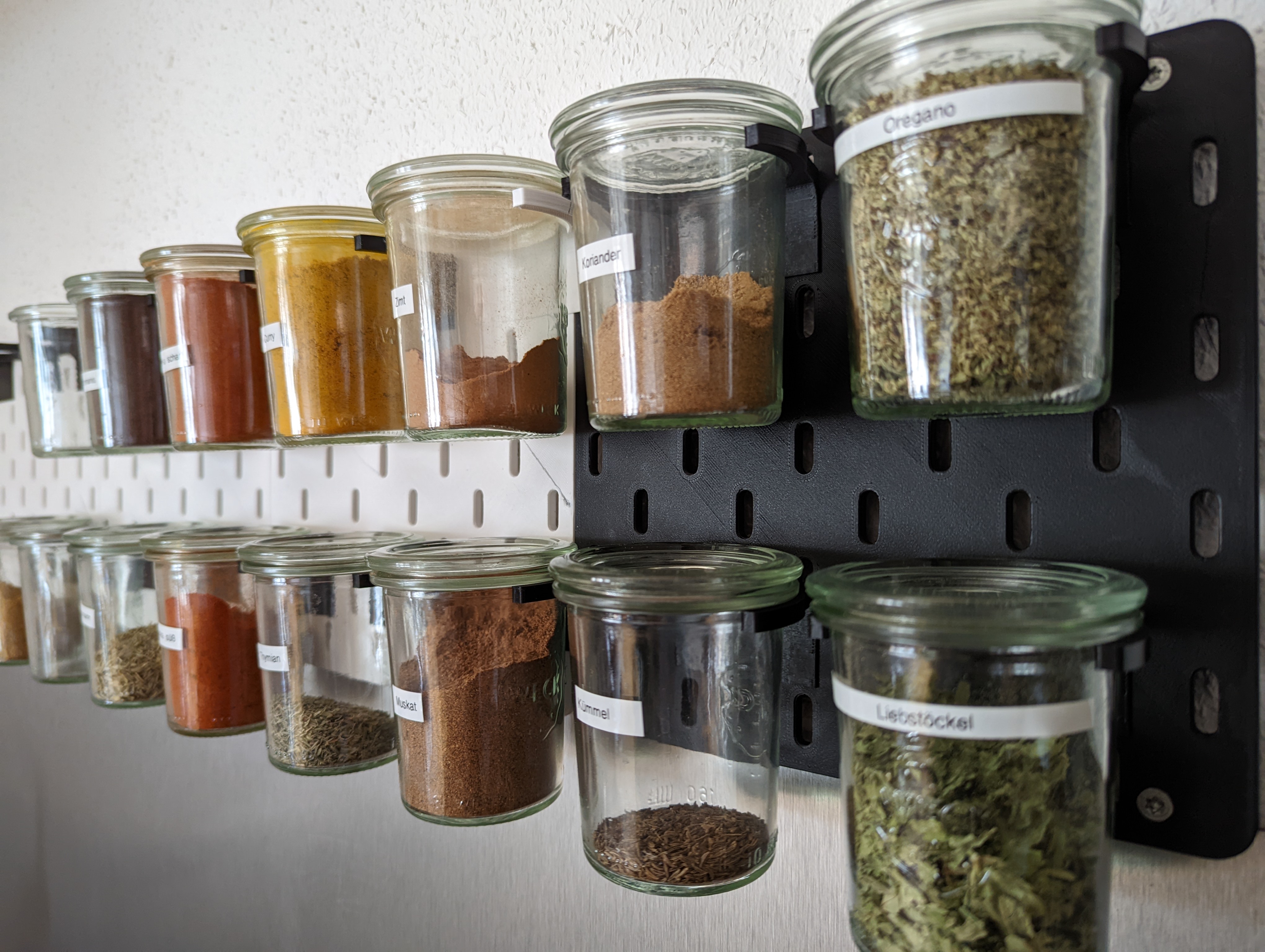 Ikea Skadis Spices Weck Holder