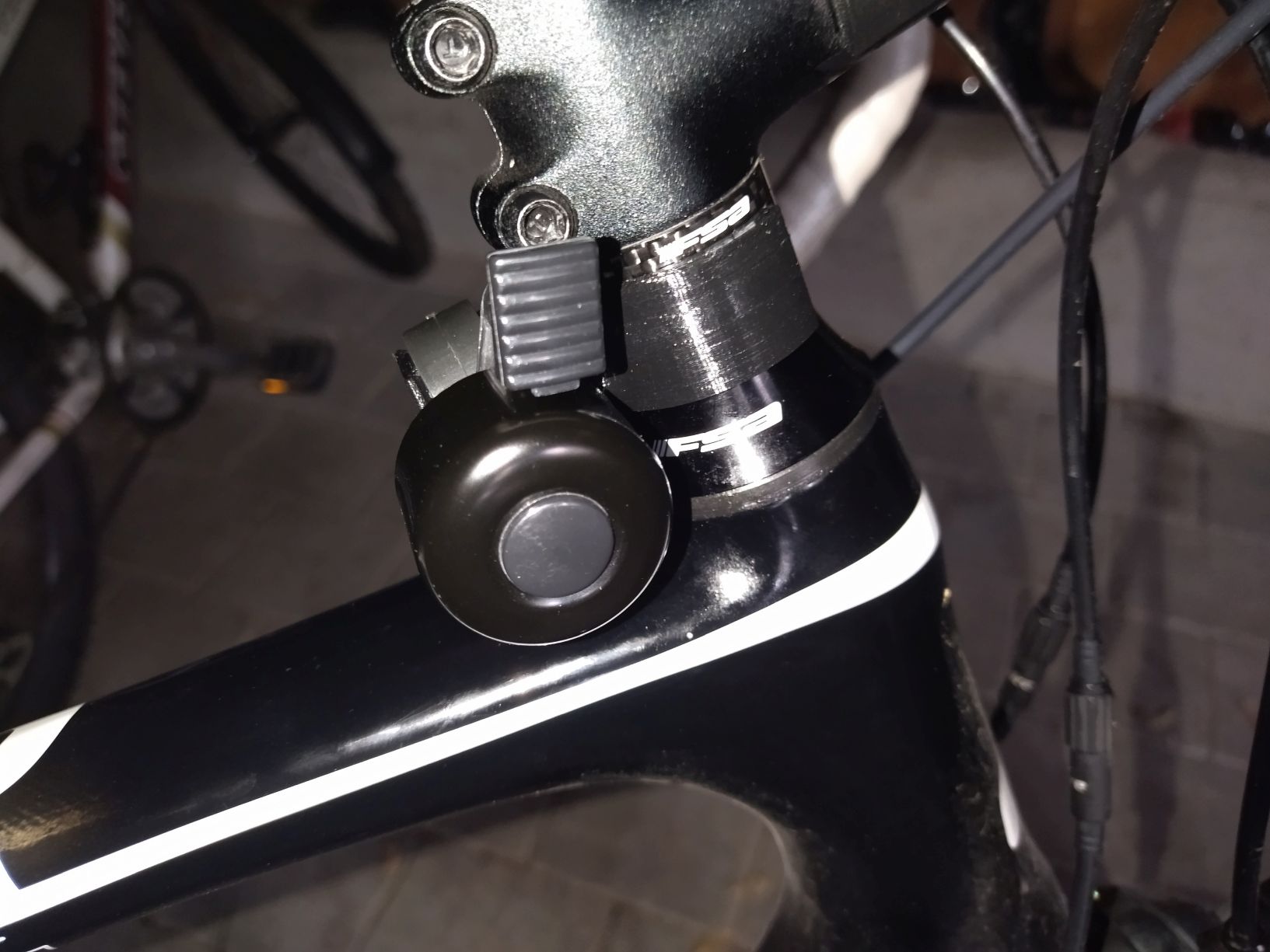 bicycle bell adapter