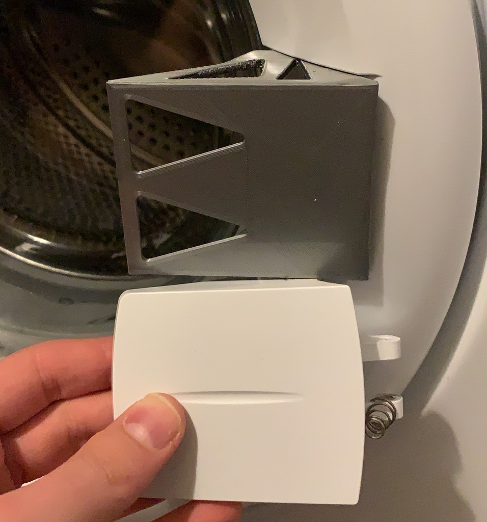 Handle Washing Machine Techwood WB 91042 Y by Jurloo Download free