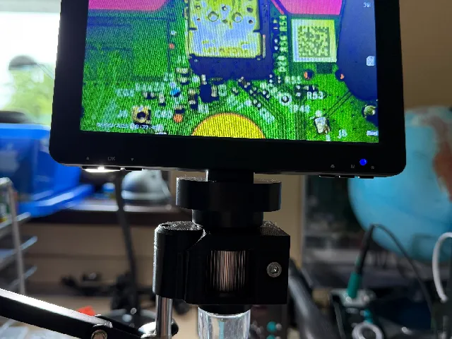 Mic stand microscope holder for Hayve dm9