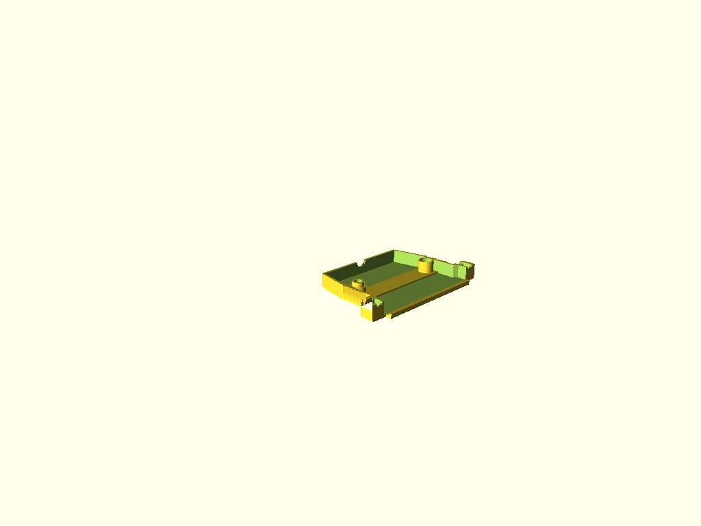 Miniatura 6 do modelo 3D Parametric D-Sub backshell housing