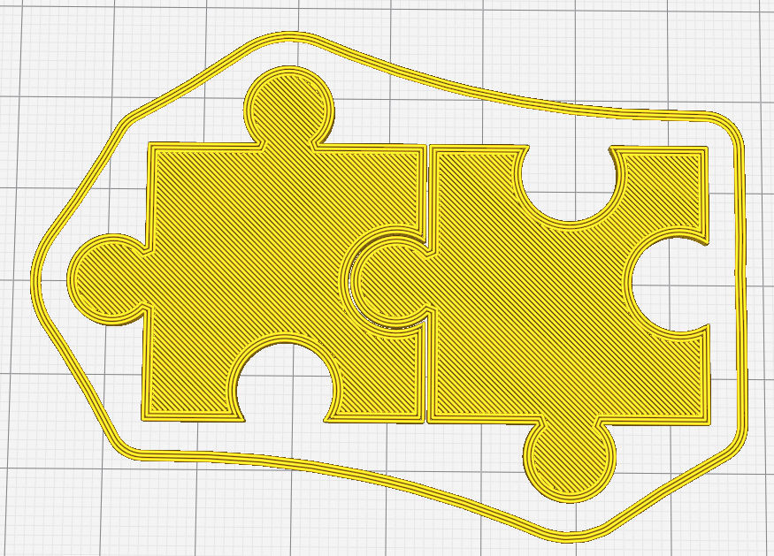 Parametric jigsaw puzzle