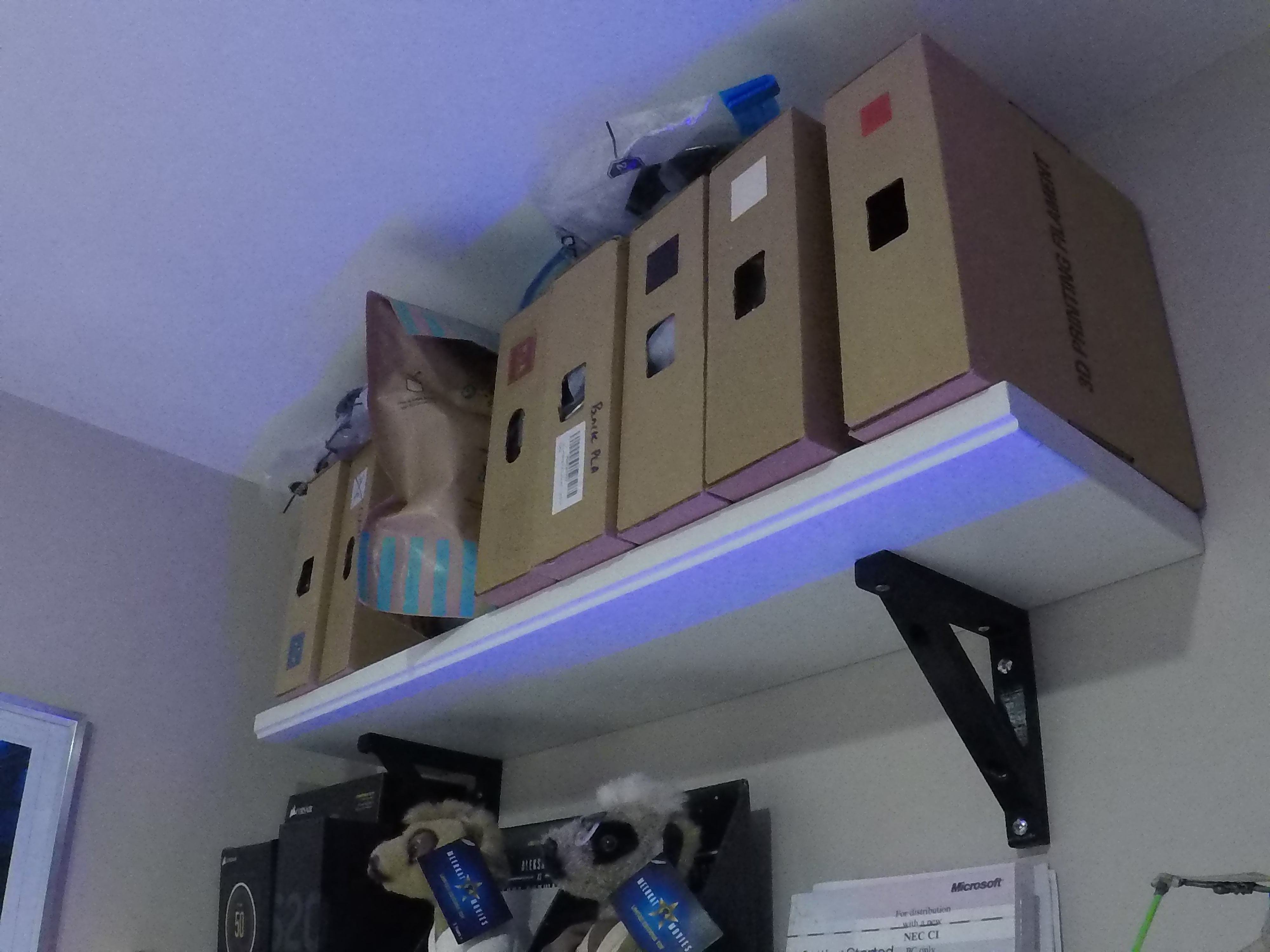Miniatura 2 do modelo 3D Strong Right Angle Shelf Bracket