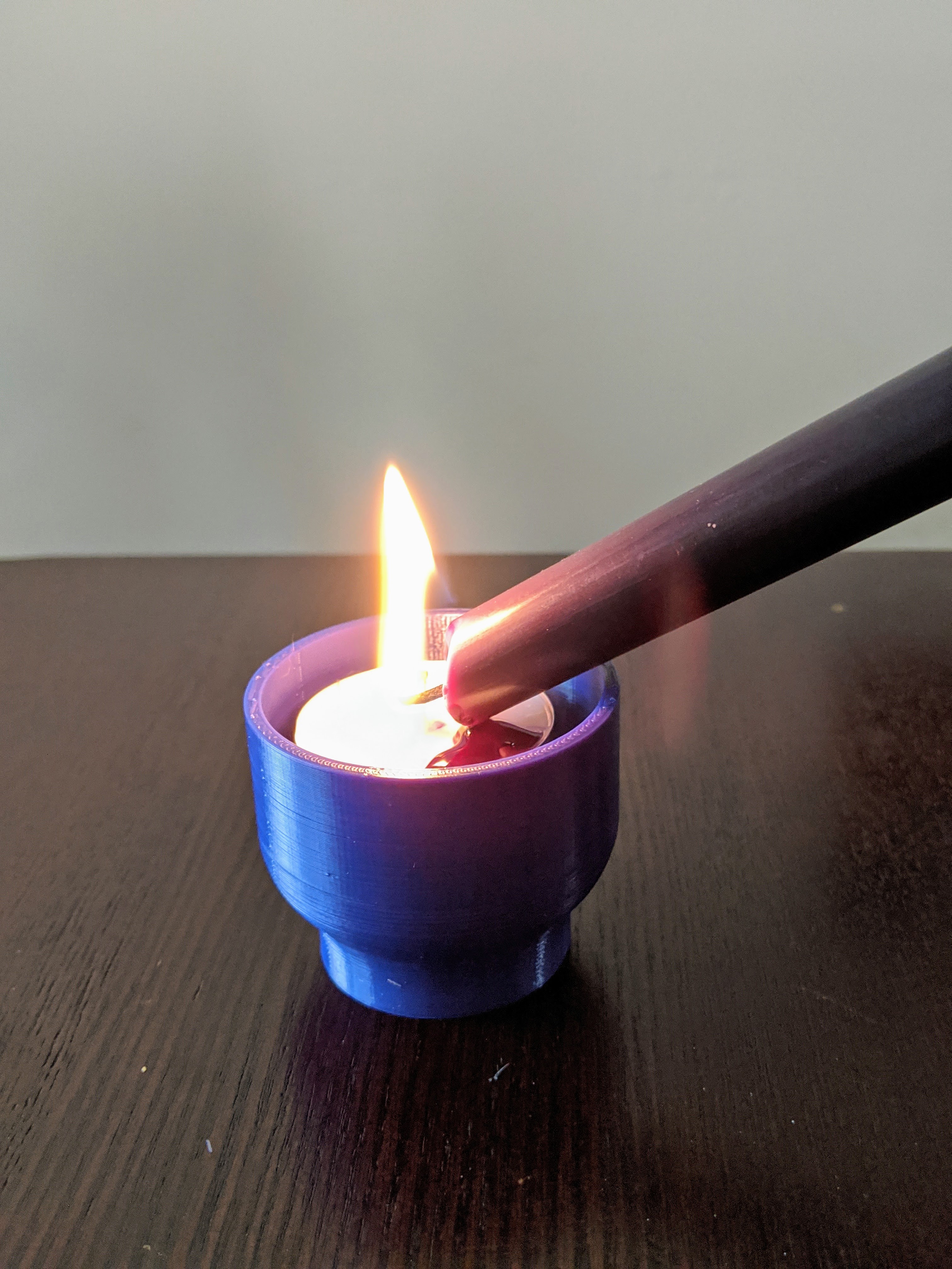 Tea Light and Candle Stick Holder by idgmo | Download free STL model ...