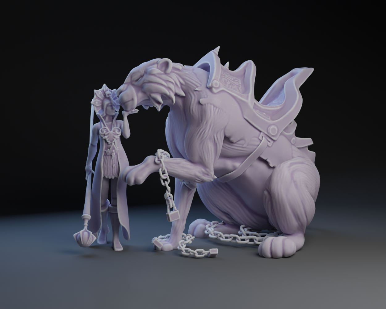 Socrceress and Beast