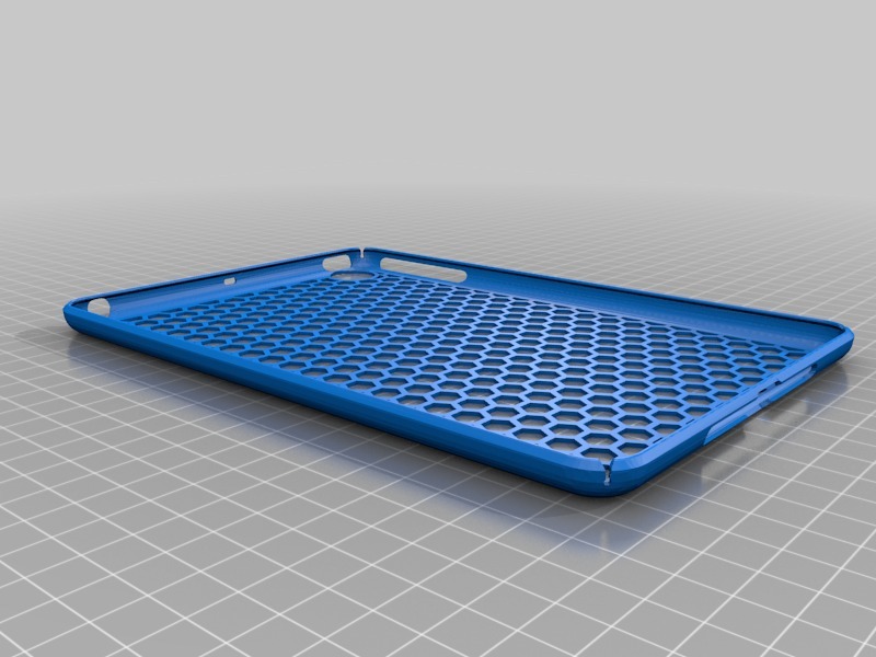 Miniatura 6 do modelo 3D iPad Mini Honey Comb Case