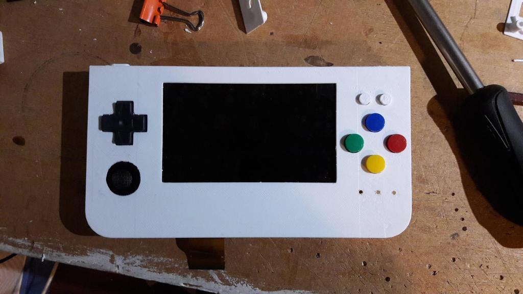 Raspberry Pi handheld emulation console by Sébastien Monfort | Download ...