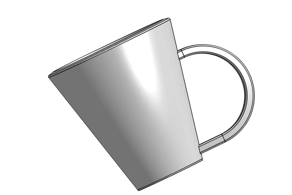 Modern Coffee Cup  3D Printable Design by Tim | Download free STL model |  Printables.com