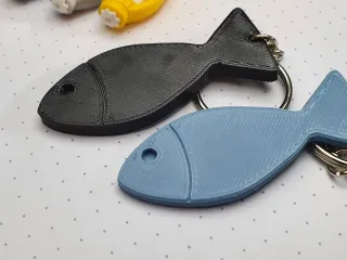 KeyRing Fisch by schl3nk3 | Download free STL model | Printables.com