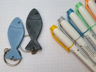 KeyRing Fisch by schl3nk3 | Download free STL model | Printables.com