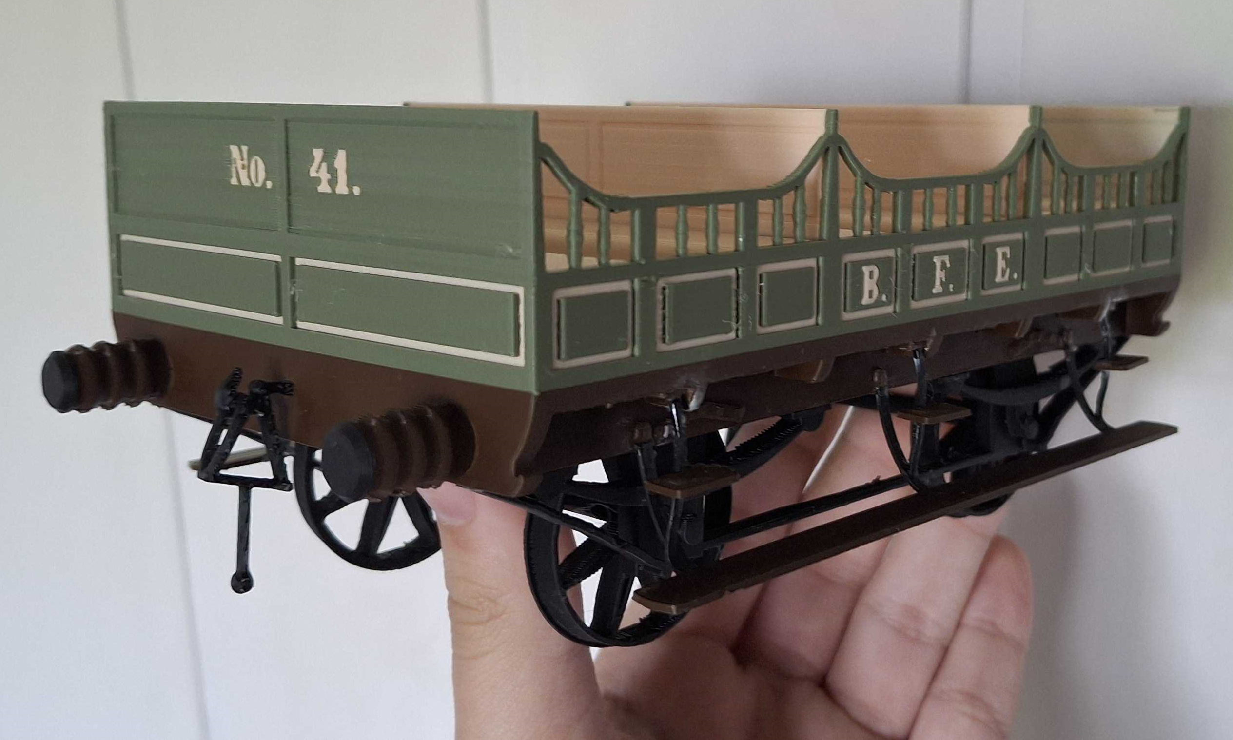 Breslau-Freiburger Railway third class wagon No. 41