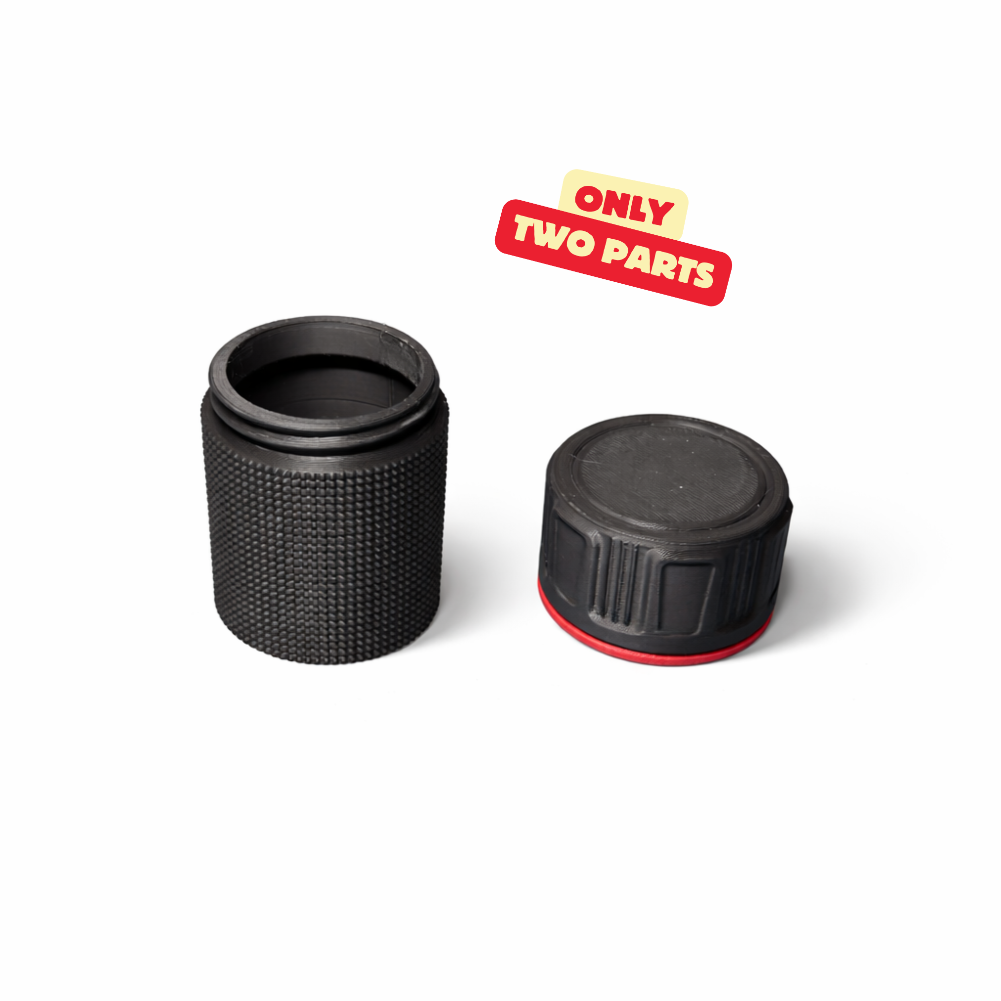 TRAVELLER SCREW CAP BOX – MODULAR STACKABLE STORAGE WITH OPTIONAL COMPASS & TPU LOOP / ORGANIZER — thumbnail 4