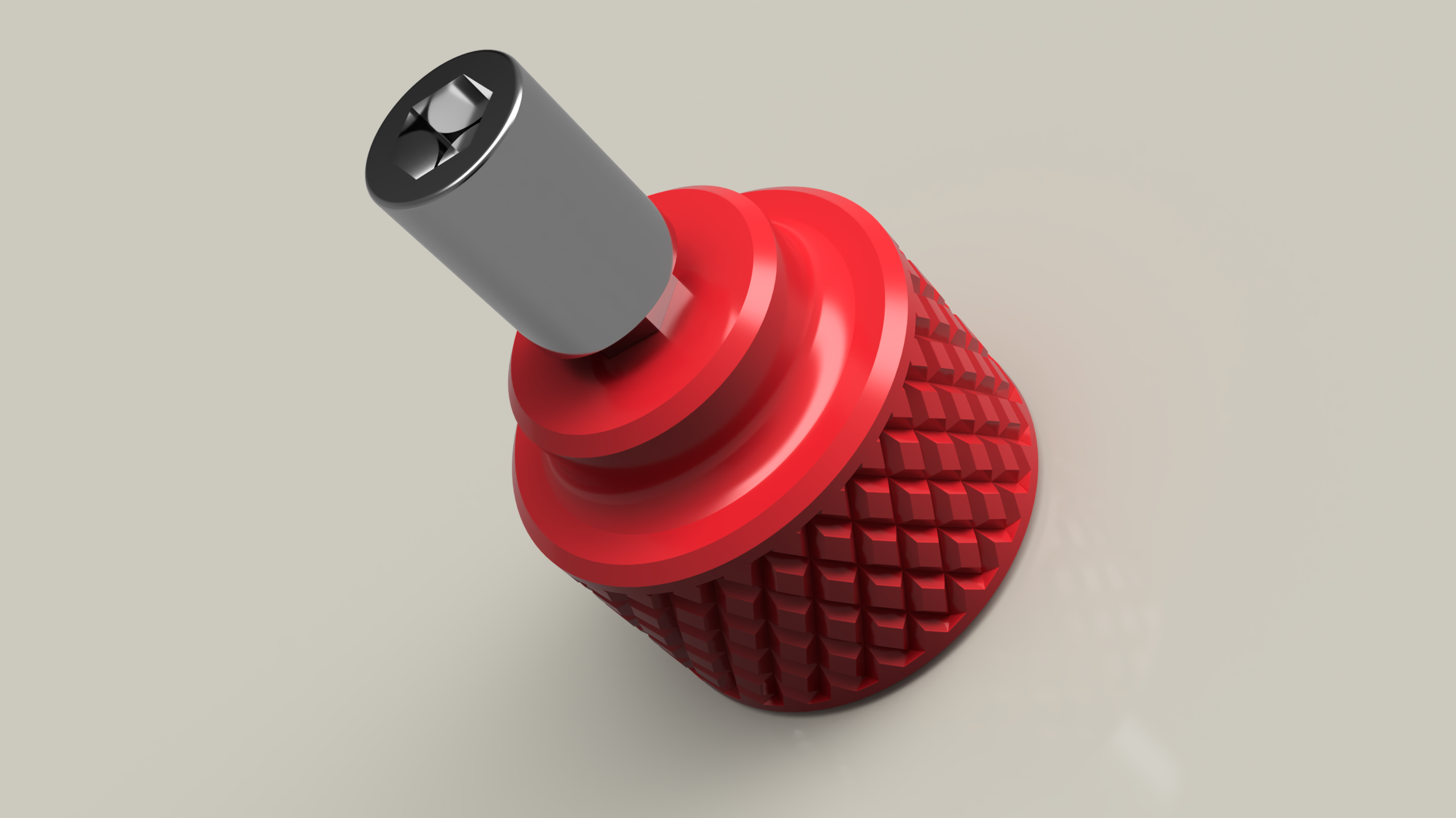 Knurled Bit handle/Nozzle wrench by Elothan Download free STL model