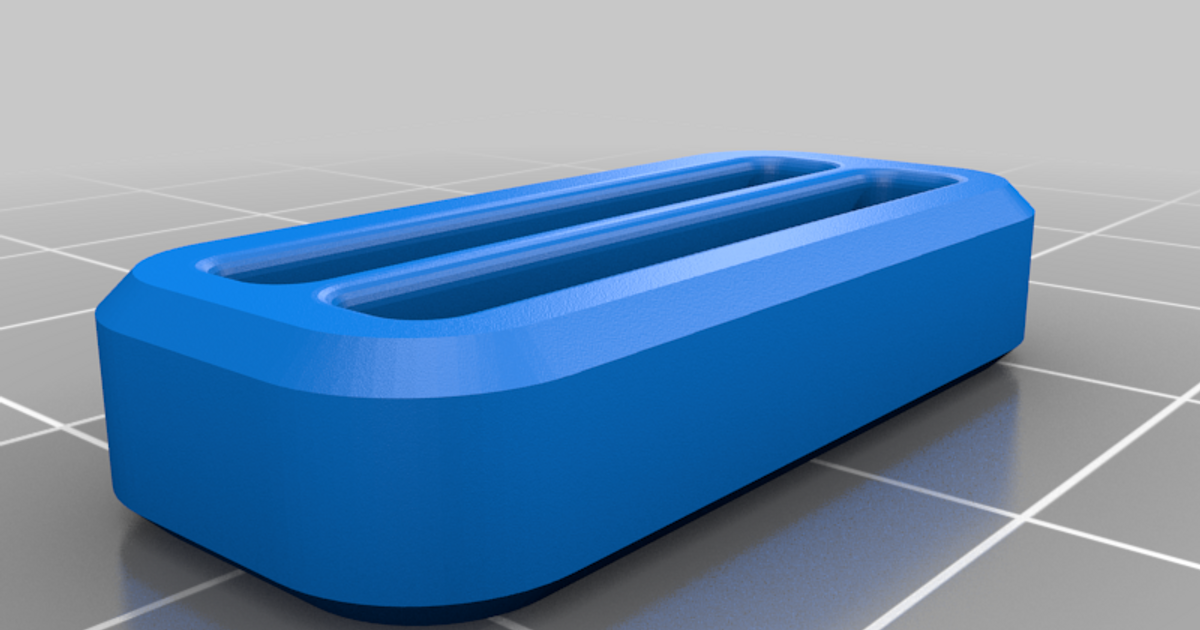 Voile strap keeper by JohnA Download free STL model