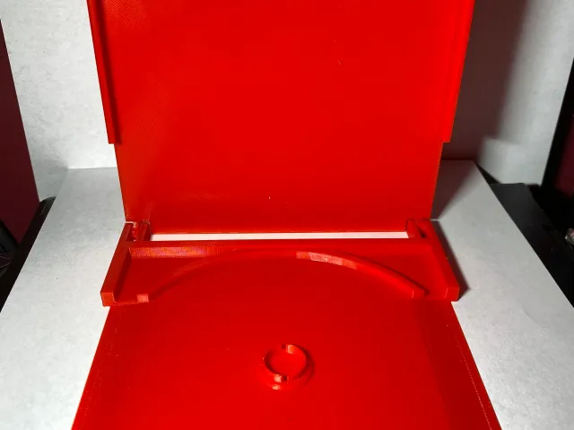 Hinged DVD case