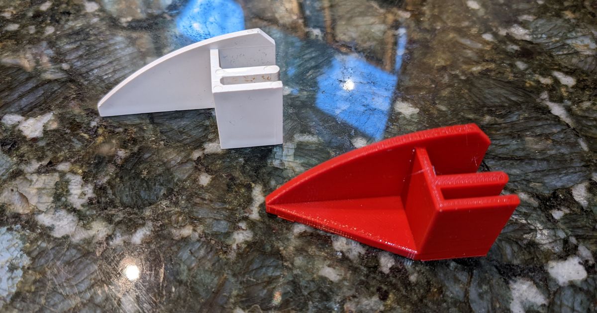 Chocovision baffle clip by WayTooManyHobbies Download free STL model