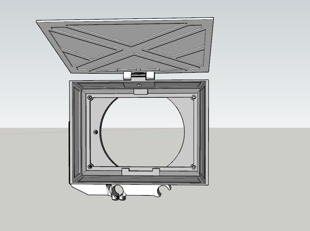 CazBox - A light weight, Clamp on MatteBox (Now with 15mm rod adapters!)