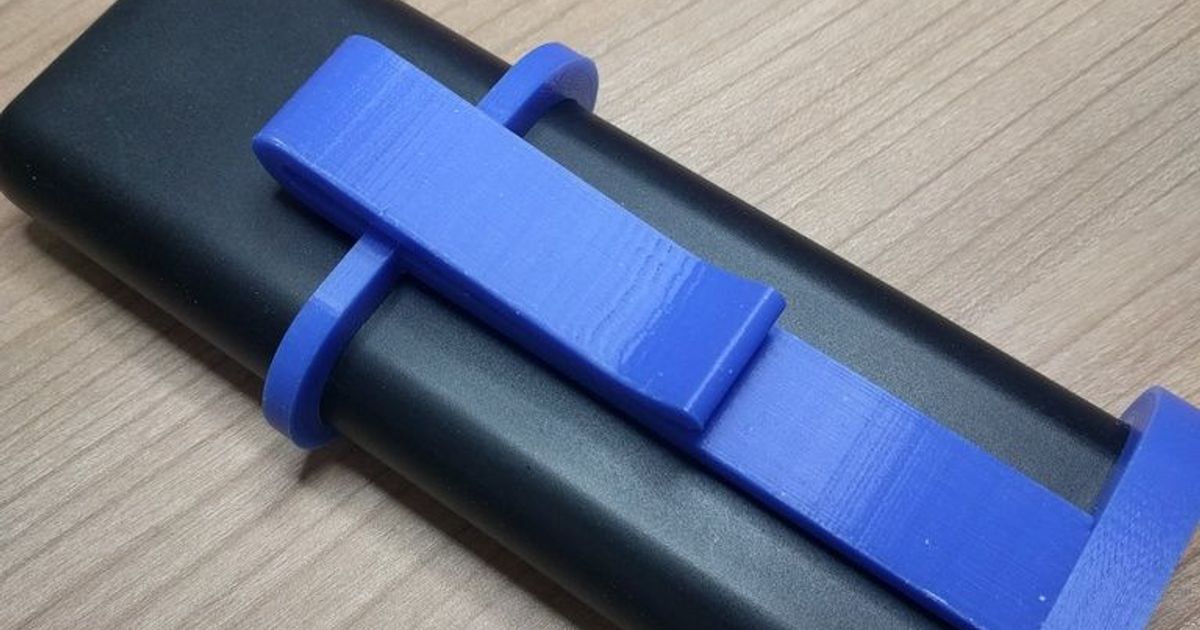 Anker Powerbank Belt Clip by Tami Download free STL model