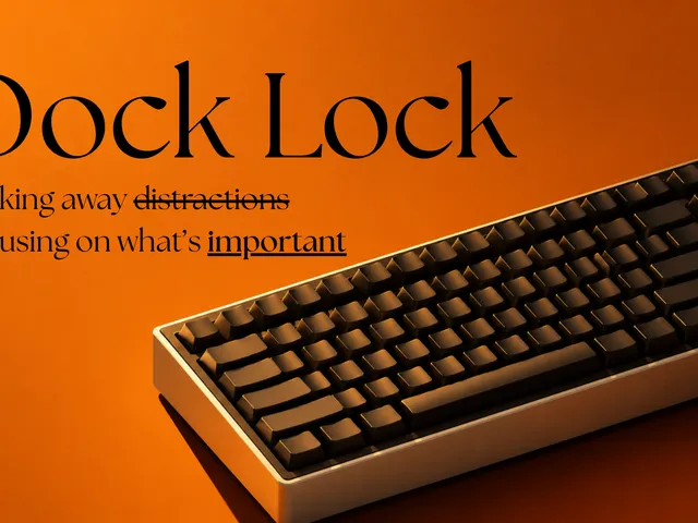 Dock Lock – Keyboard Riser with Distraction-Free Phone Compartment