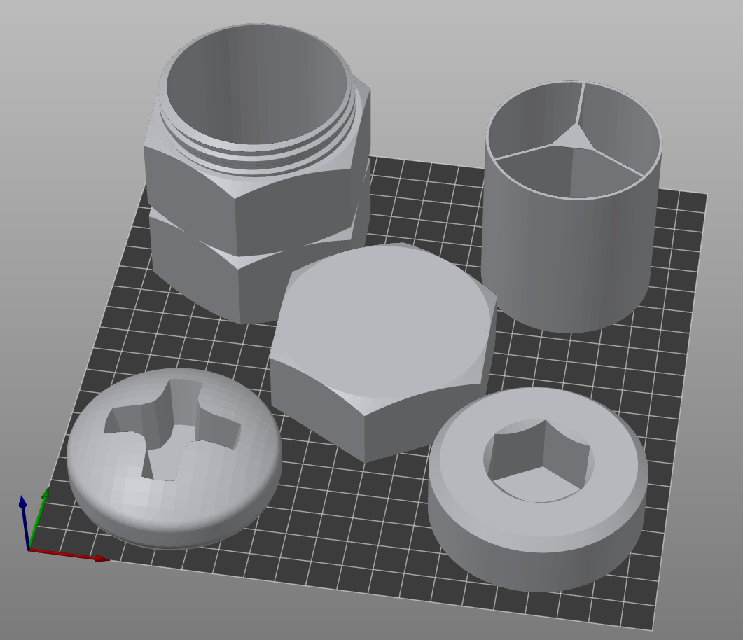 Screw top box