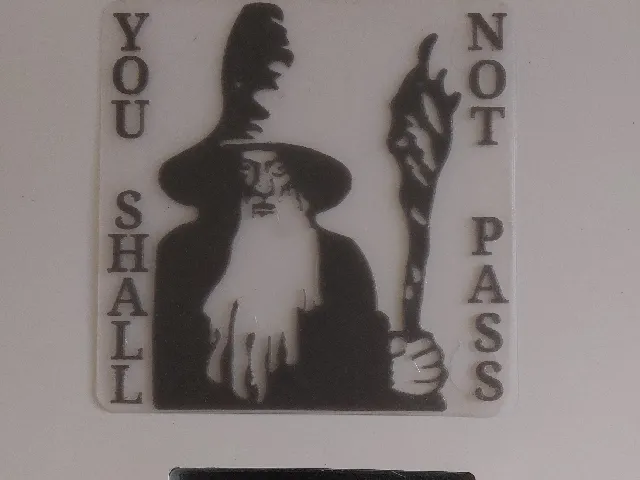 Gandalf - You shall not pass
