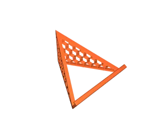 Triangular Laptop Stand by Siggie Pop | Download free STL model ...