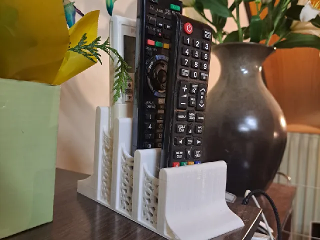 Tabletop TV Remote Holder | 3D Printable Stand