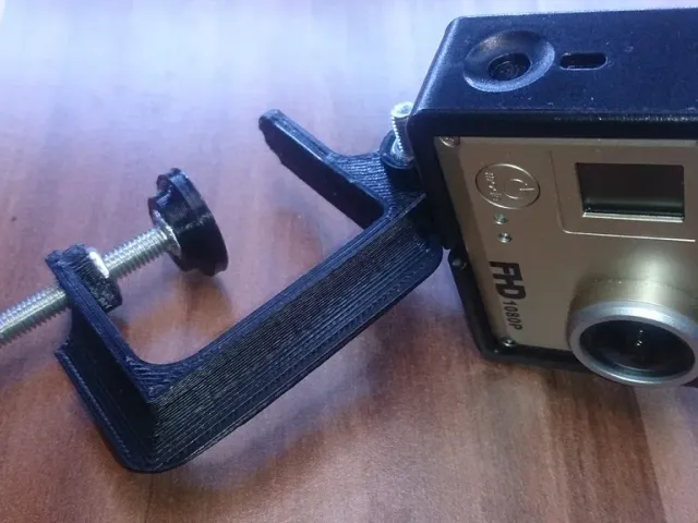 Go Pro desk holder