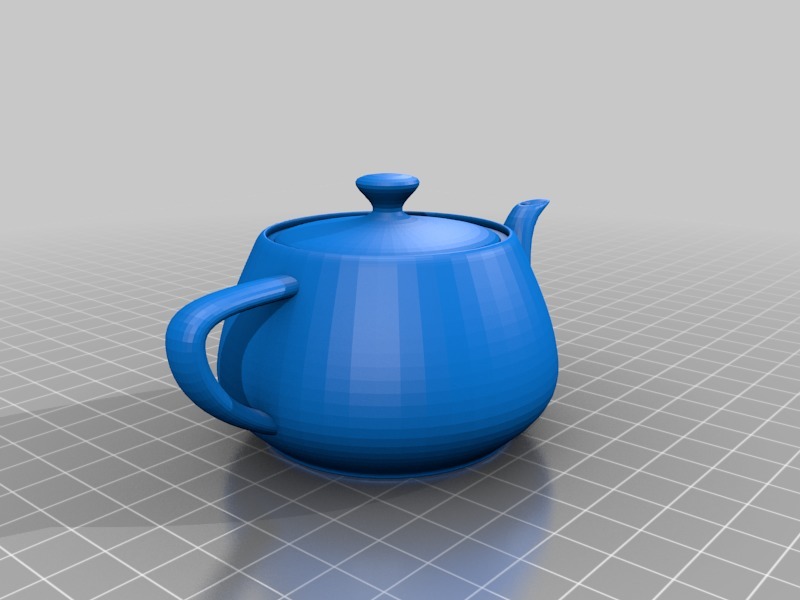 3D printable solid Utah Teapot by Jared DuPont | Download free STL ...