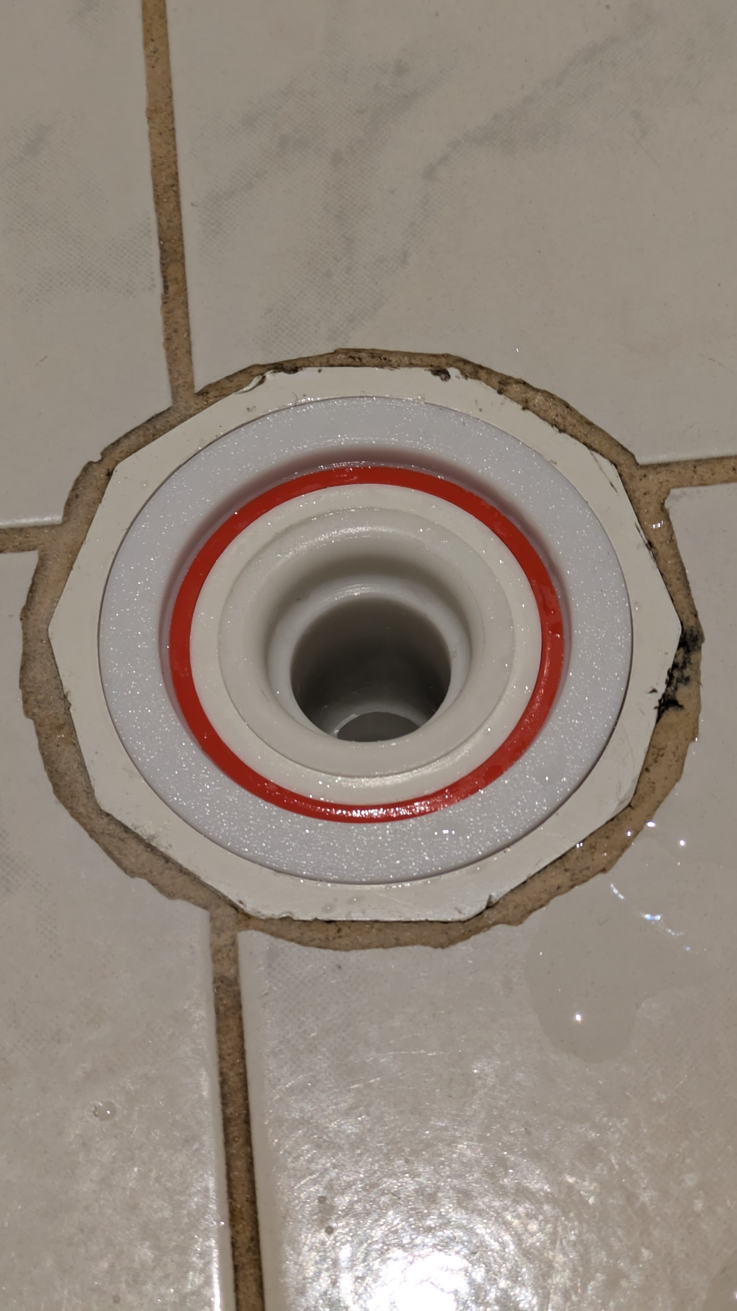 Adapter for floor drain odor blocker
