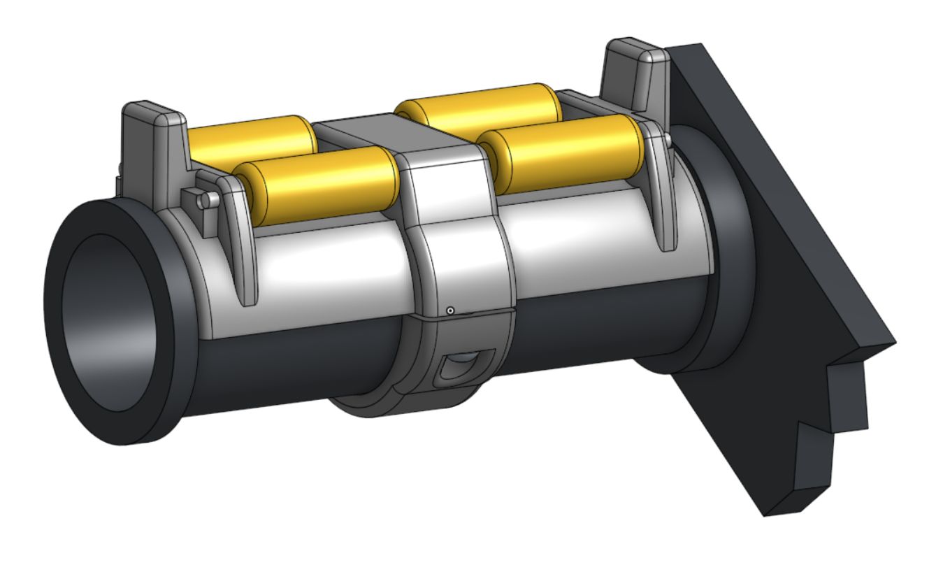 Creality Spool Rollers using nails for axles
