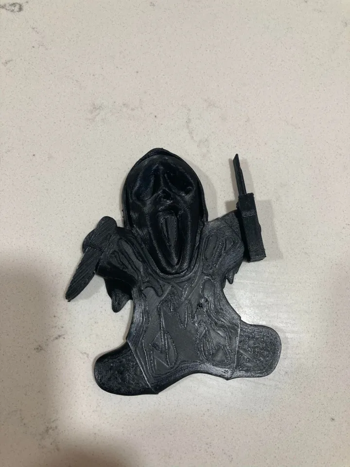 Gingerbread Ghostface by HauntsAndMore | Download free STL model ...