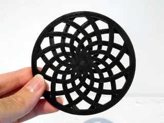 Moiré - Interference wheel