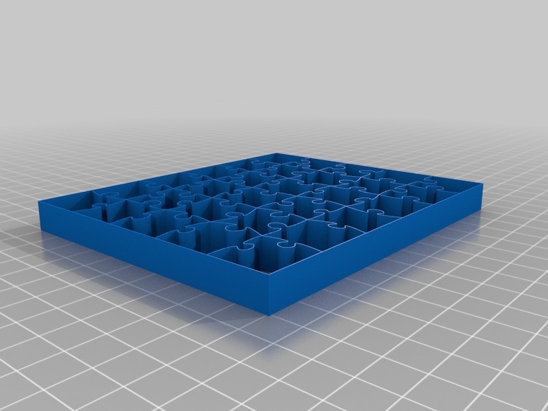 Jigsaw generator od autora Gael Lafond | Stáhněte si zdarma STL model ...