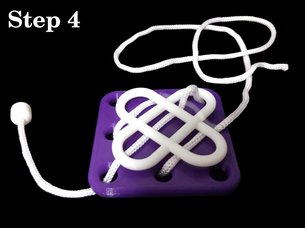 Miniatura 7 do modelo 3D Celtic Ring Puzzle