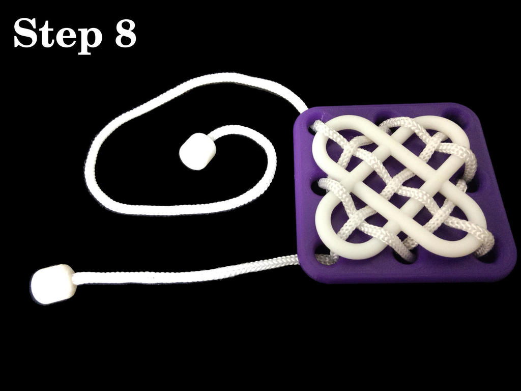 Miniatura 11 do modelo 3D Celtic Ring Puzzle