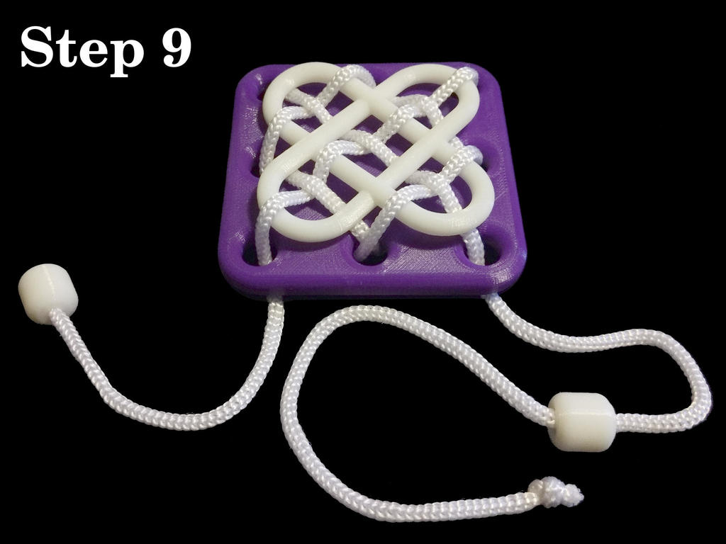 Miniatura 12 do modelo 3D Celtic Ring Puzzle