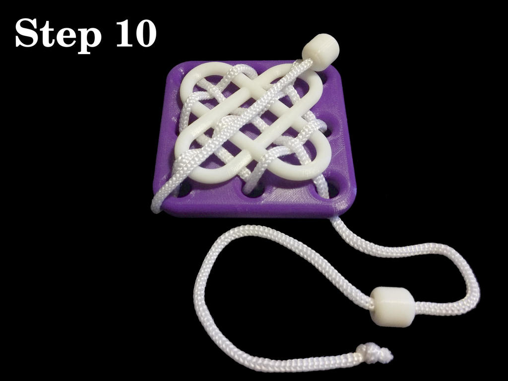 Miniatura 13 do modelo 3D Celtic Ring Puzzle