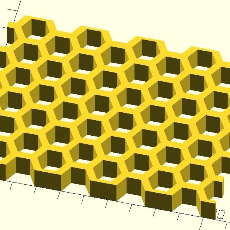 Free STL file Honey Comb Self 🍯・3D printing design to download・Cults