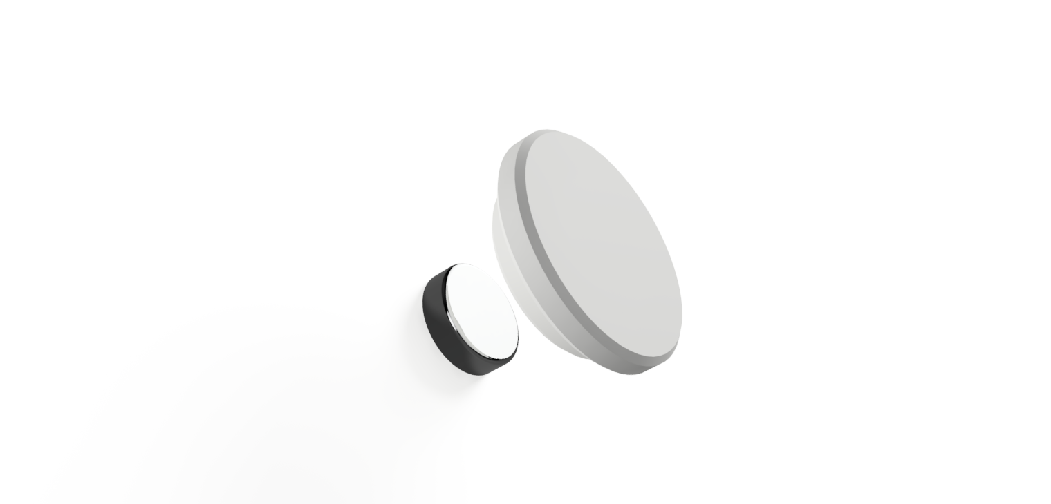 Simple Witheboard Magnet (Extra magnet Size)