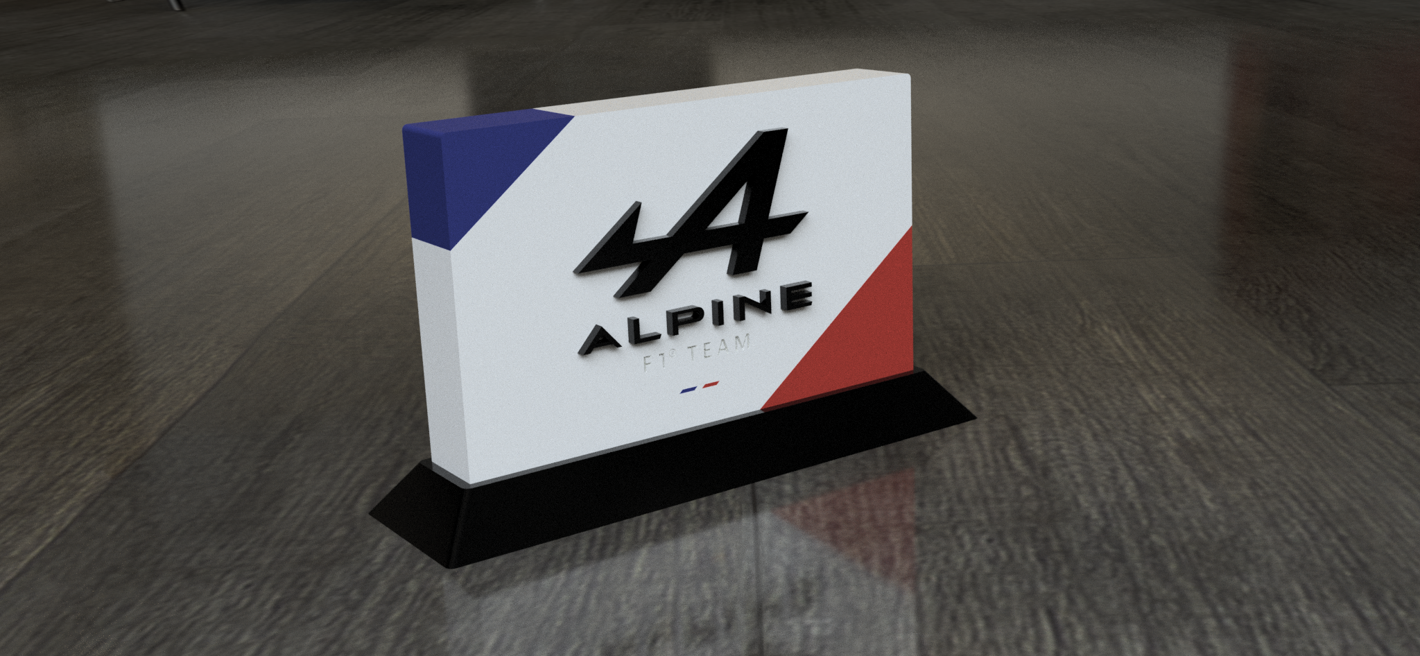 Alpine Racing F1 Team Logo Formula 1