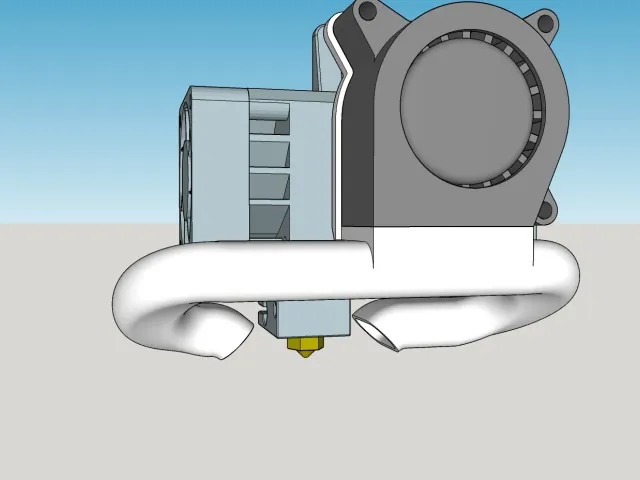 Biqu h2 4020 fan duct