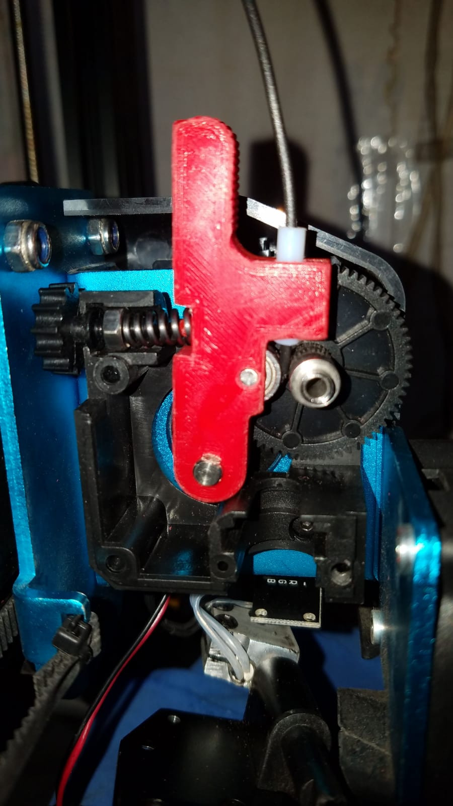 Titan Extruder Idler Lever Artillery X1 sidewinder