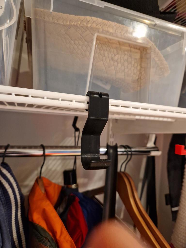 Elfa Shelf Hooks, six variants by Mostly Flawles Download free STL