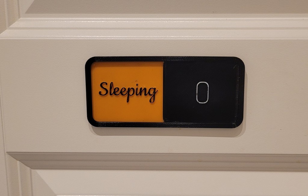 Sleeping Sign