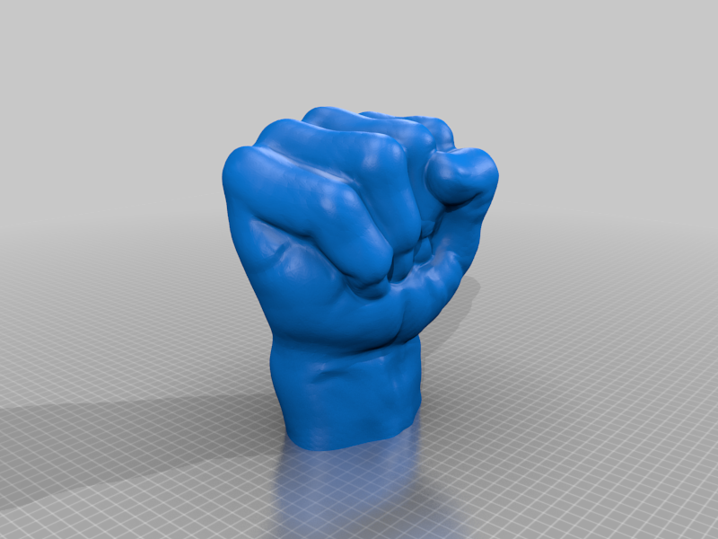 Miniatura 5 do modelo 3D Hulk hands (gloves)