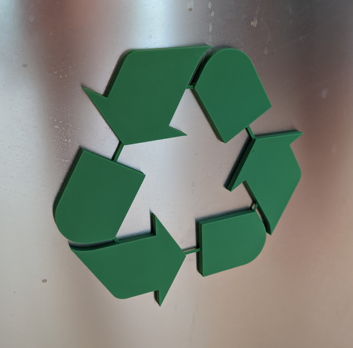 Magnetic Flexible Recycling Symbol