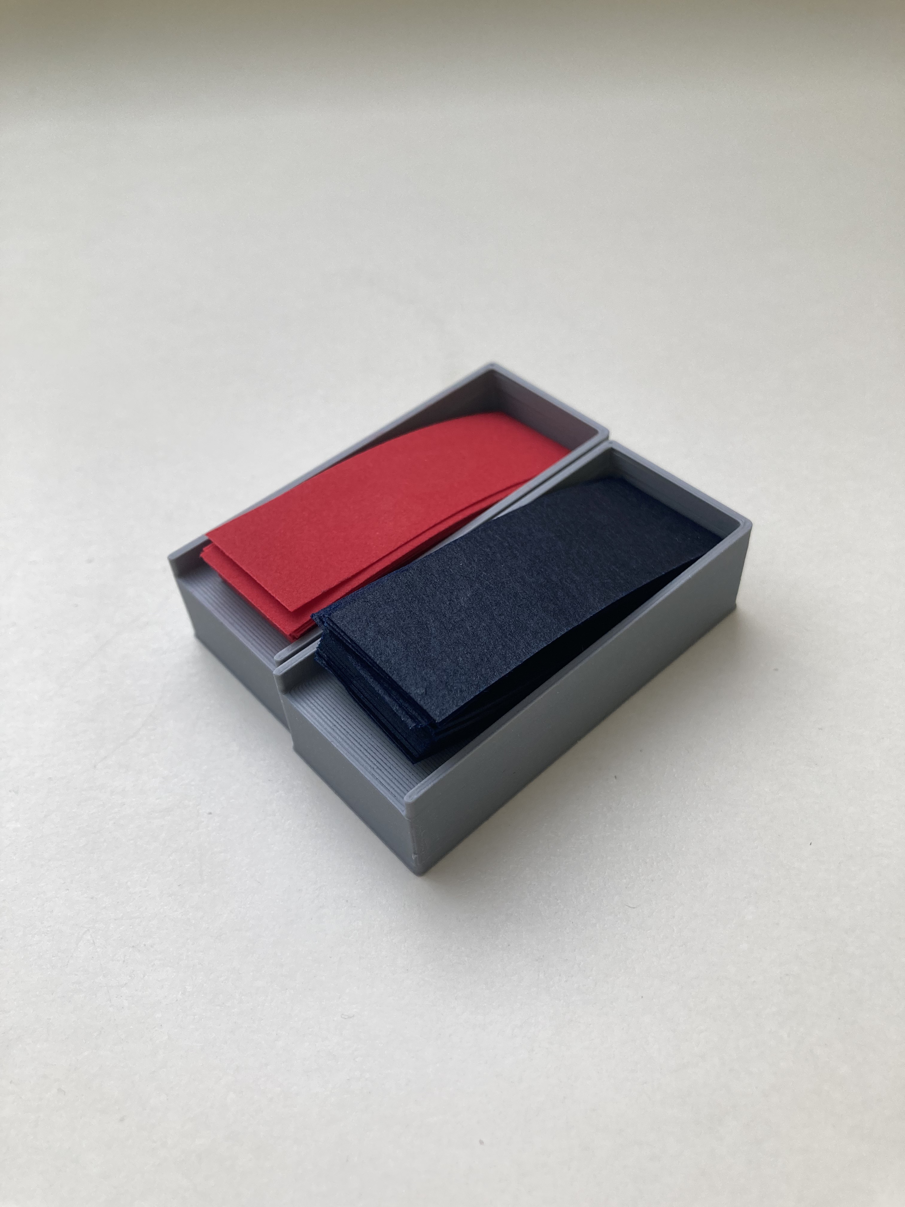 Occlusion paper drawer storage