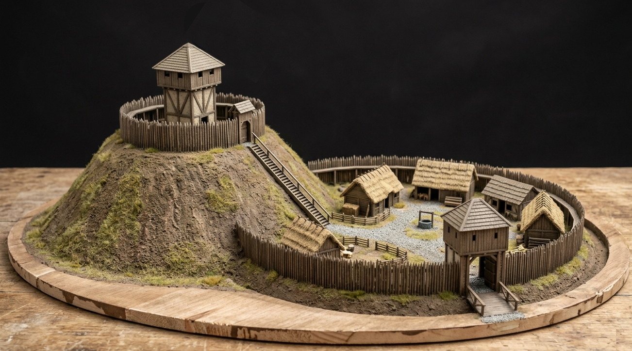 Motte and Bailey Castle Norman Conquest