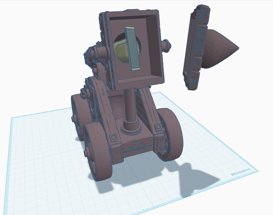 Miniatura 2 do modelo 3D Battering Ram One Plus 360 storage